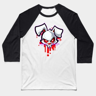 Vampire Bunny Baseball T-Shirt